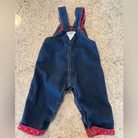 Osh Kosh Vintage Overalls 12 Months - Picture 4 of 5